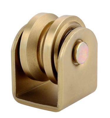 Bánh xe cổng trượt 43mm 58mm 60mm Vòng bi đôi hạng nặng Y rãnh bên ngoài