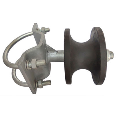 6 &quot;Square Post X 2&quot; Nylon Cantilever Gate Con lăn Bánh xe cho Cổng liên kết chuỗi ống vuông