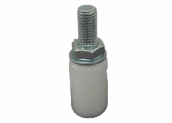 Con lăn dẫn hướng nylon nhỏ kẽm bạc với vòng bi 40mm