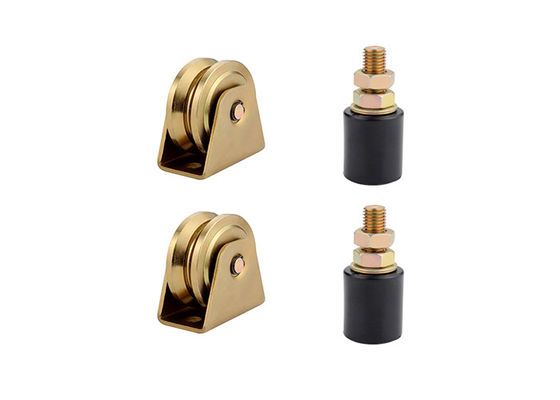 Con lăn dẫn hướng nylon nhỏ kẽm bạc với vòng bi 40mm