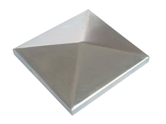 40x40 3 5/8 X 3 5/8 2 X 2 Trụ hàng rào Trụ cột bằng thép trắng mạ kẽm Tổng thể