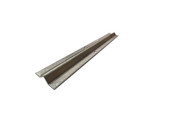 Cửa trượt điện cong Cửa đường sắt Đường sắt trắng 6 mét