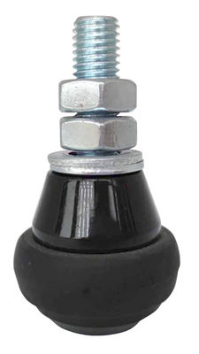 4 bánh xe con lăn cổng nylon cho hệ thống phần cứng cửa trượt 43mm