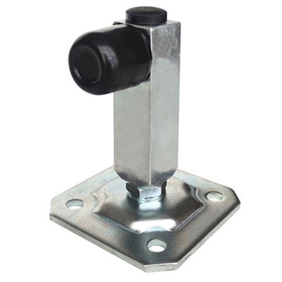 Mặt đất 80mm Lắp đặt chốt chặn cổng lăn cho ô tô gia súc với tấm đáy cao su