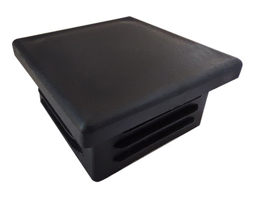 40x75mm 3 &quot;Nắp vuông bằng thép mạ kẽm Phẳng Rhs Nhựa Đẩy vào Ống chèn