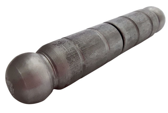 Thép nặng 20x100 hàn trên bản lề thùng cho cổng tự màu Đầu tròn