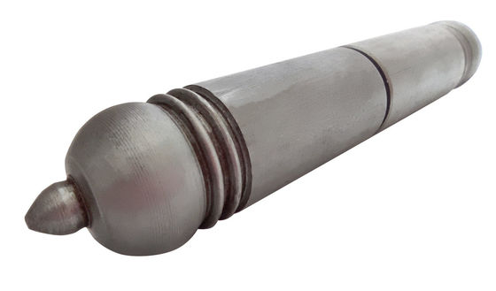 Thép nặng 20x100 hàn trên bản lề thùng cho cổng tự màu Đầu tròn