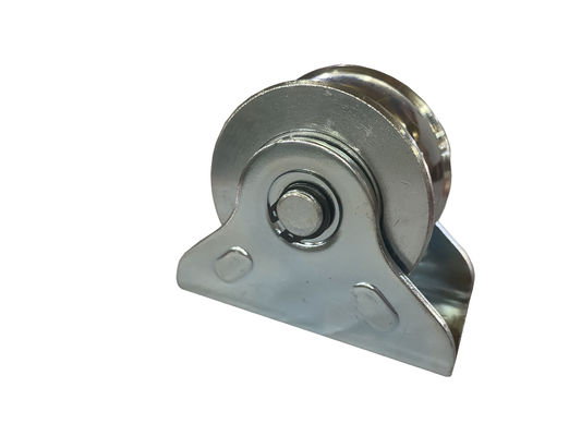 Vòng bi đôi bánh xe cổng trượt với giá đỡ bên ngoài cho đường ray V