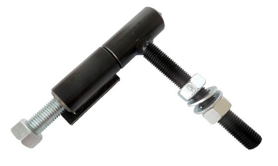 Tự đóng thép 7 '' hàn trên bản lề thùng Bulông dài bằng thép sơn tĩnh điện màu đen
