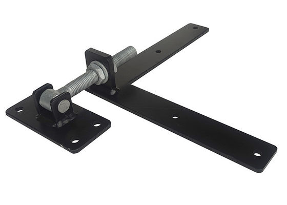 M24 Bản lề cổng gỗ màu đen nặng 300mm Phần cứng cho phụ kiện cổng gỗ Phần cứng mạ T