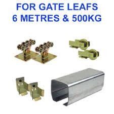 Cửa trượt hạng nặng Vận chuyển bằng kim loại Sắt nhiều bánh Ròng rọc Cửa bạc 920KG