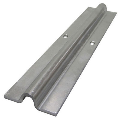 R8 R10 rãnh Cổng trượt bằng thép mạ kẽm Đường ray Phần cứng Đường ray Thanh tròn Đường ray Cổng 3,5mm Dày