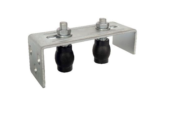 2 con lăn Giá đỡ con lăn dẫn hướng Nylon cho cổng trượt