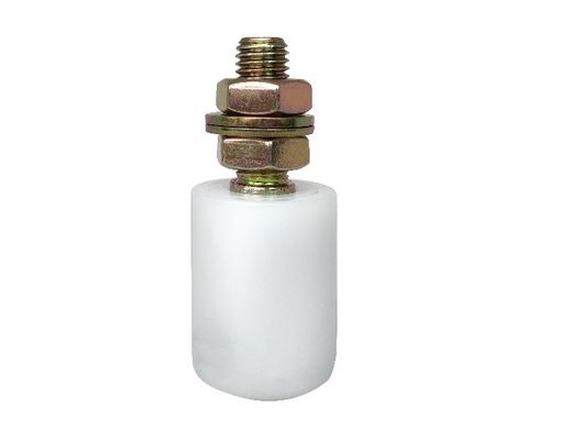 Con lăn dẫn hướng cổng hẫng 40x60 với thanh dẫn phía trên của bu lông M16