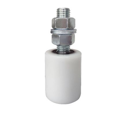 Con lăn dẫn hướng cổng hẫng 40x60 với thanh dẫn phía trên của bu lông M16