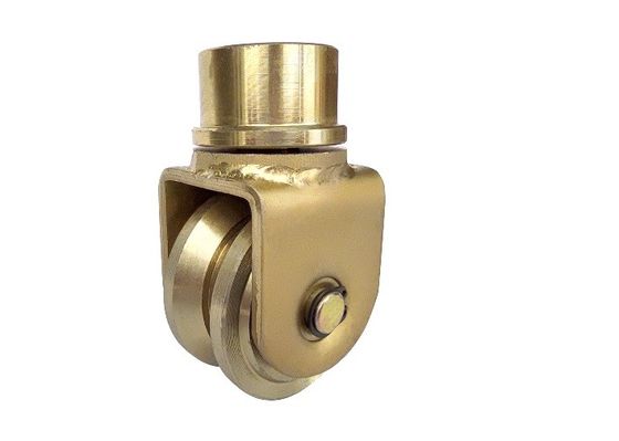 Bánh xe cổng trượt 76,2mm 3 &quot;U Rãnh xoay 360 độ đa năng với vòng bi