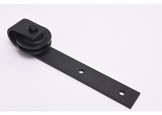 JNK 2 1/4 &quot;Cổng Barn Phần cứng Nội thất Tay cầm và Ổ khóa Cửa Barn Với Đường ray phẳng 2m