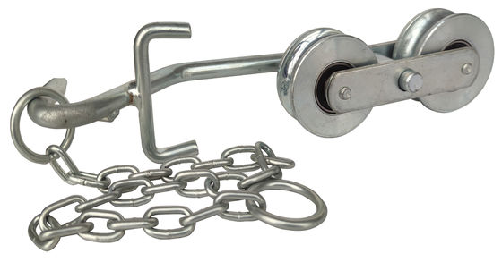 Ball Ball Bearing Banana Cableway Roller với chuỗi phần cứng hạng nặng