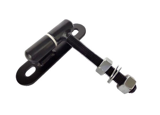 M16 Bolt trên vườn Bản lề cổng có thể điều chỉnh màu đen Phần cứng hạng nặng cho cổng xoay bằng thép