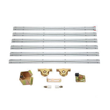 Bộ trục lăn cổng trượt tự động 1000kg 60mm Thay thế bánh xe cổng tự động Rộng tới 6m