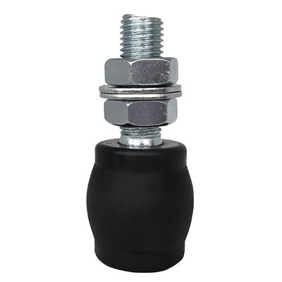 Con lăn nylon M18 40mm M14 cong cho cổng trượt tự động