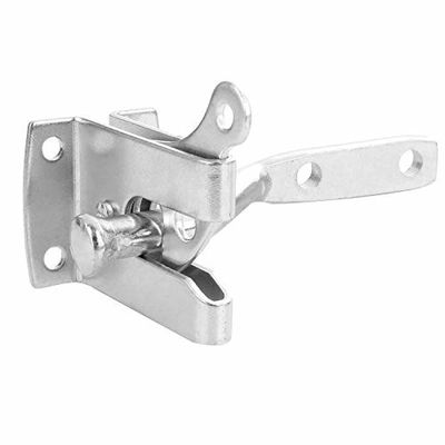 Mở khóa cửa trượt bằng thép không gỉ Ss Cổng chốt hình dạng L Có thể điều chỉnh