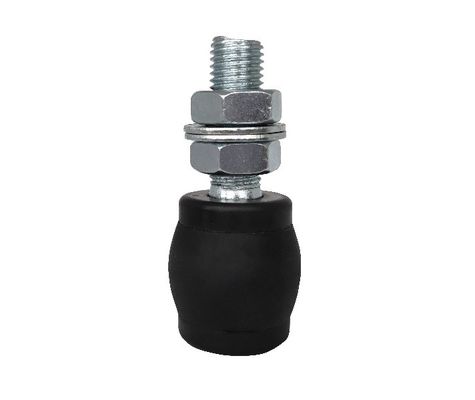 Con lăn hướng dẫn cổng trượt 43x38mm Bánh xe cao su cổng trượt bằng nylon 6''X 2 '' 3 &quot;8&quot;