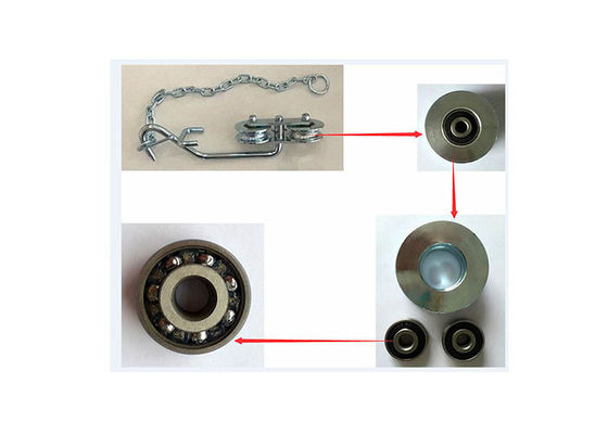 Móc treo con lăn cáp treo chuối 140kg với 6201 vòng bi