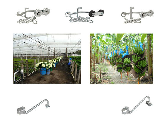 200KG Hoa muối Chuối Ròng rọc sắt hoặc thép để vận chuyển dễ dàng phần cứng