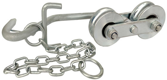 Hệ thống cáp treo Chuối bằng thép Nylon Hanger Con lăn cho trang trại
