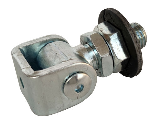 Bản lề cổng xoay bằng kim loại có thể điều chỉnh Phần cứng Chốt ngắn hạng nặng với đai ốc tròn