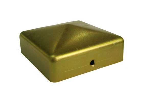 2 Inch 2,5 &quot;3 1/2&quot; Trụ hàng rào bằng sắt Kim tự tháp 6x6 7x7 4x4 5x5 8 X 8 có lỗ
