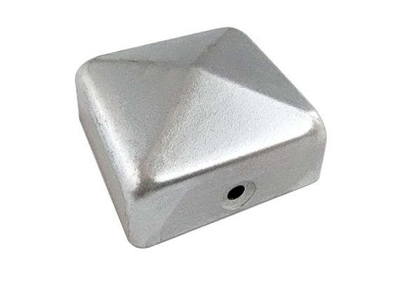 2 Inch 2,5 &quot;3 1/2&quot; Trụ hàng rào bằng sắt Kim tự tháp 6x6 7x7 4x4 5x5 8 X 8 có lỗ