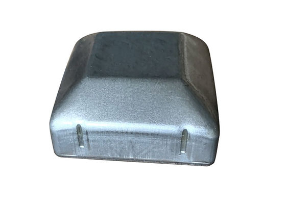 1,5 inch 2 1/2 inch 1 1/2 &quot;Mũ cột kim loại hình vuông 5 X 5 3 X 3 4 X 4 Có cổ