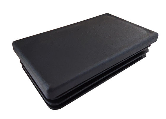 Nắp đăng hàng rào hình chữ nhật 75mm X 75mm 200x200 4x4 Nylon nhựa đen