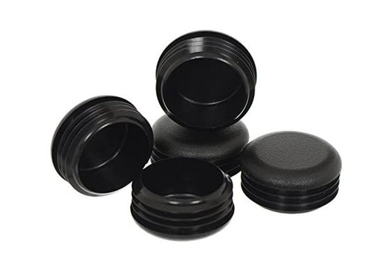 75mm 90mm 6 inch 8 inch Trụ tròn hàng rào Mũ nhựa đen