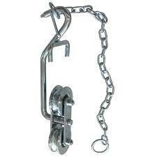 Dụng cụ hiện trường Treo con lăn Móc chuối cho thiết bị vận tải nhẹ