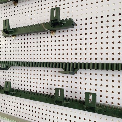 Nylon Polyamide Cổng điện Giá đỡ bánh răng M4 Nhựa đen có răng tự động
