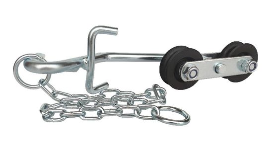 Công cụ con lăn cáp mạ kẽm Nylon 64mm Chuối Nông nghiệp