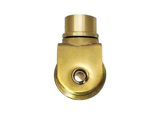 1320Lbs U rãnh chữ v bánh xe trượt bằng thép và theo dõi 360 độ 60mm 80mm
