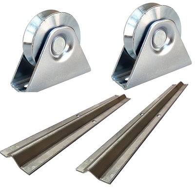 Cổng trượt bằng thép mạ kẽm Q235 Bộ mở rộng bộ theo dõi V