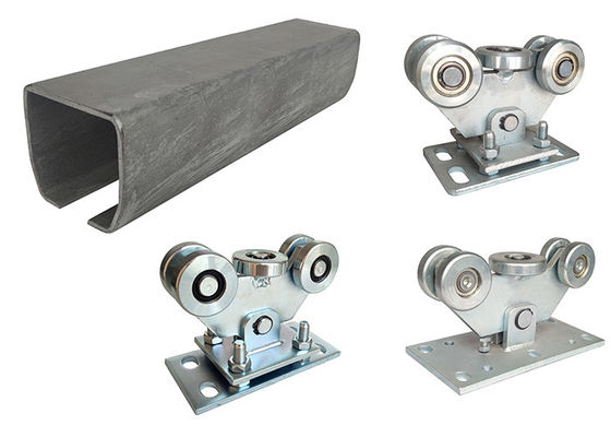 Hệ thống cổng công xôn bằng thép U Groove 5 bánh xe