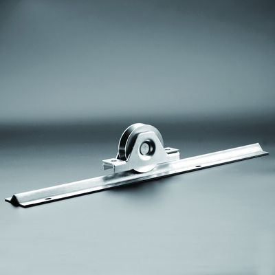 19 '8 "2m 12feet Cổng trượt tự động mạ kẽm theo dõi Bánh xe V Groove