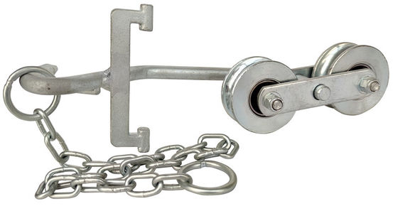 Con lăn xe đẩy trang trại chuối 64mm bạc Hoạt động trơn tru