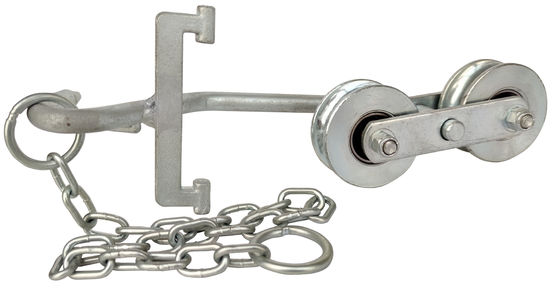 Con lăn xe đẩy trang trại chuối 64mm bạc Hoạt động trơn tru