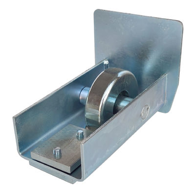 Bánh xe cổng công xôn tự hỗ trợ Bề mặt kẽm trắng 98mm Thép