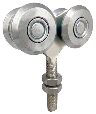 Con lăn cửa treo 40mm với bóng thép mạ kẽm trắng