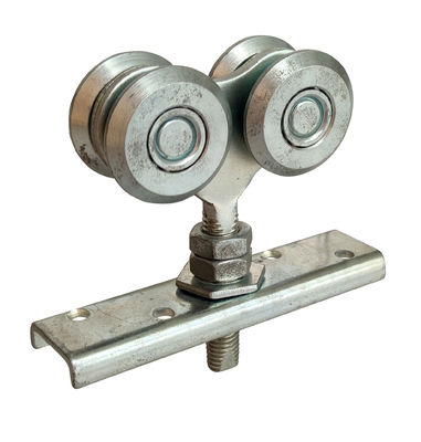 Con lăn cửa treo 40mm với bóng thép mạ kẽm trắng