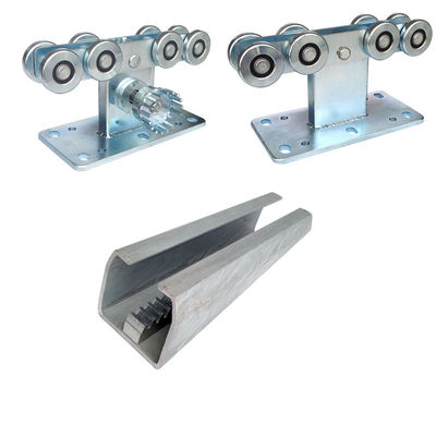 Hồ sơ theo dõi cổng công xôn bằng thép mạ kẽm cho cửa trượt tự hỗ trợ