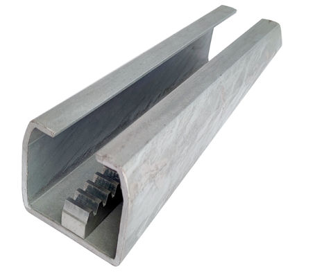 Hồ sơ theo dõi cổng công xôn bằng thép mạ kẽm cho cửa trượt tự hỗ trợ